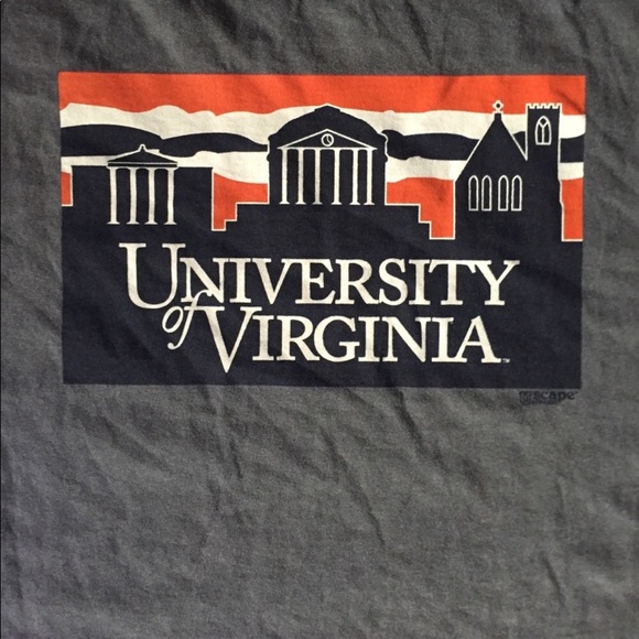UNIVERSITY OF VIRGINIA MENS TSHIRT TOP - Picture 4 of 6